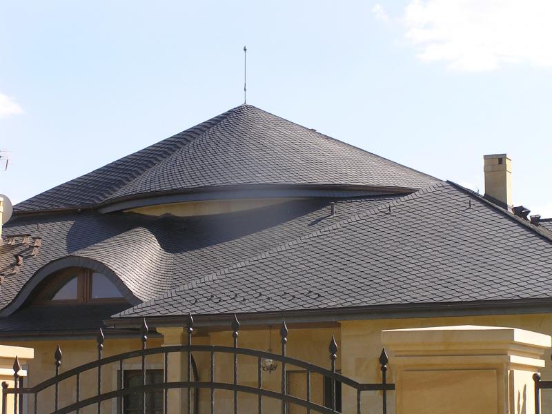 Łupek dachowy łukowy