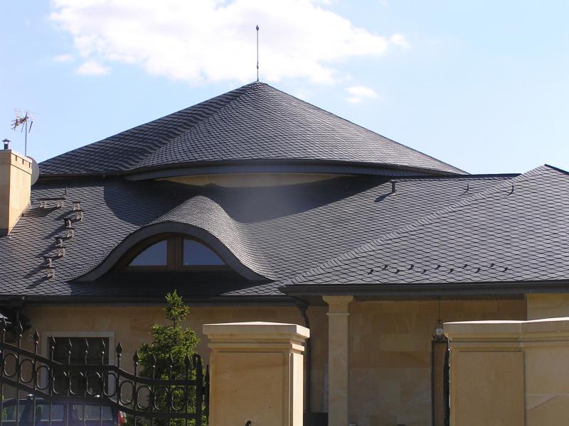 Łupek dachowy łukowy