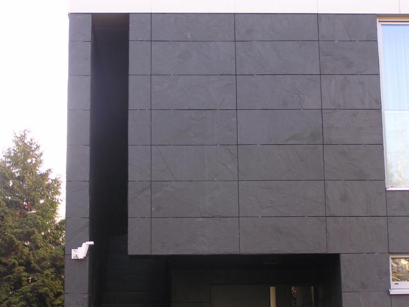 łupek cięty na elewacje