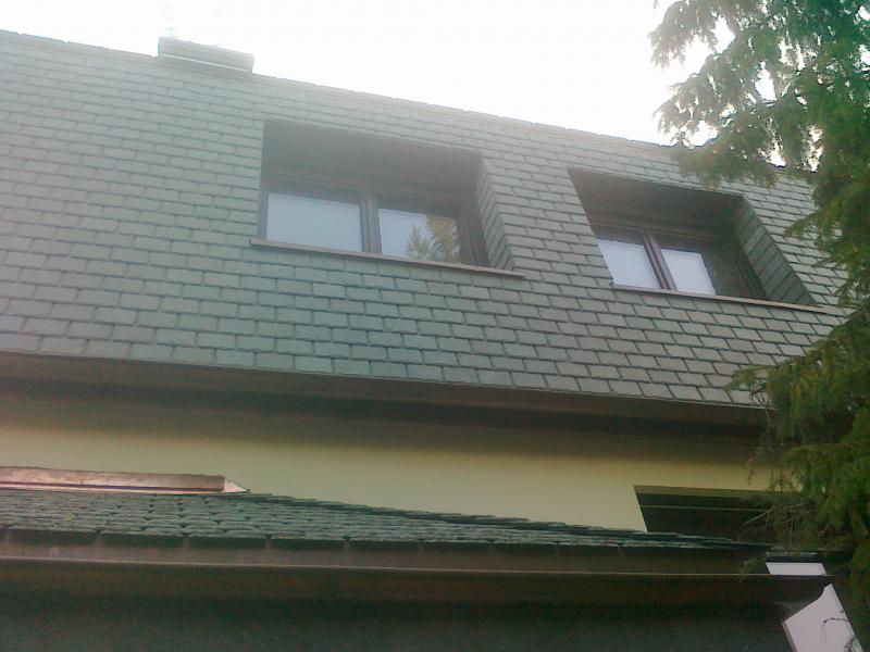 Łupek dachowy zielony